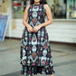 Women Ethnic Motifs Printed Regular Pure Cotton Kurta with Trousers - Amy's Cart