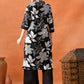 Women Floral Printed Cotton Kurta with Trousers