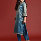 Women Silk Blend Kurta Pant Dupatta Set