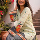 Women Folk Design Print Ethnic Cotton Top
