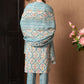 Women Floral Printed Regular Pure Cotton Kurta with Trousers & With Dupatta