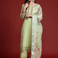 Women Pure Cotton Kurta Pant Dupatta Set