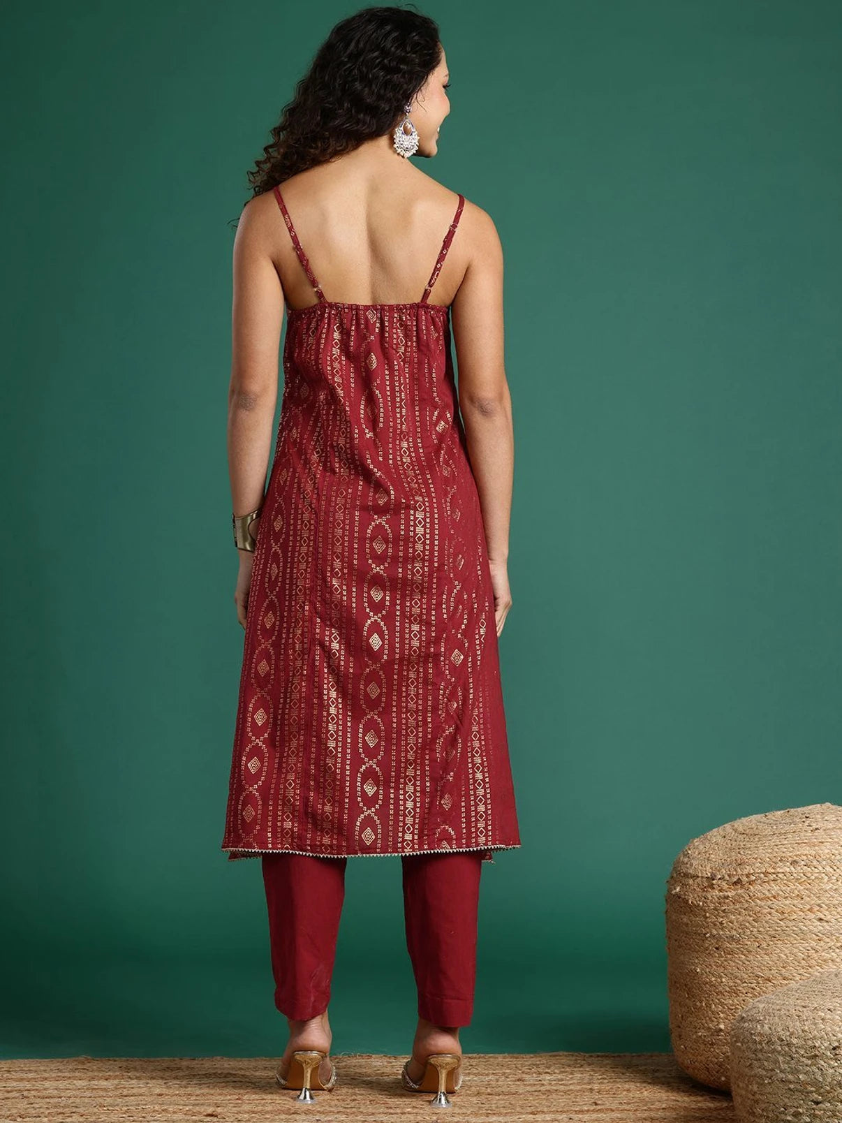 Women Pure Cotton Kurta Pant Set