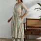 Women Silk Blend Kurta Palazzo Set