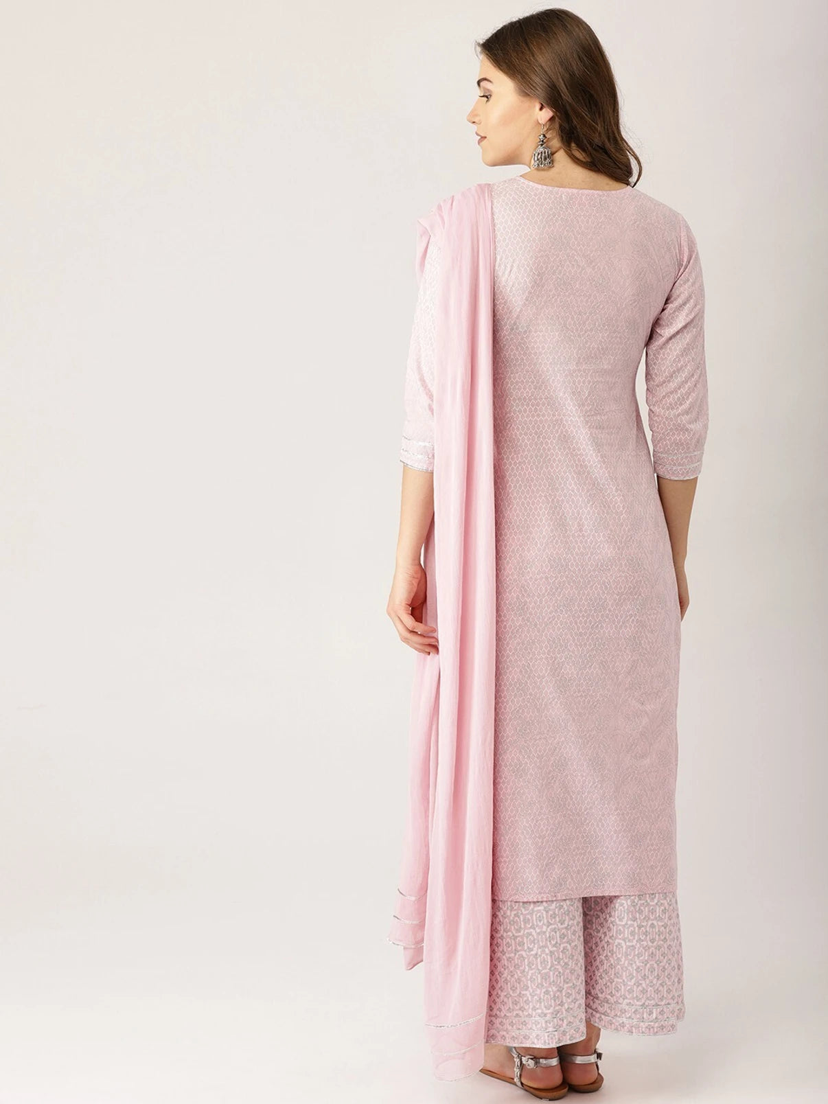 Women Viscose Rayon Kurta Palazzo Set