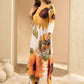 Women Floral Printed Regular Kurta with Trousers