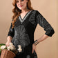 Women Floral Printed Regular Beads and Stones Pure Cotton Kurta with Trousers - Amy's Cart