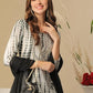 Abstract Printed Regular Kurta with Trousers & With Dupatta