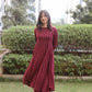 Soft Rayon Anarkali Kurta with Pant