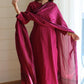 Women’s Poly Straight Solid Kurta with Narrow Pant & Dupatta