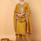 Floral Embroidered Regular Kurta & Palazzos With Dupatta