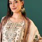 Women Cotton Blend Kurta Pant Dupatta Set