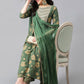 Women Ethnic Motifs Embroidered Regular Gotta Patti Kurta with Palazzos & With Dupatta