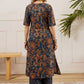 Women Printed Regular Kurta with Palazzos