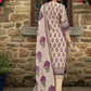 Women Floral Embroidered Regular Beads and Stones Pure Cotton Kurta with Trousers & With Dupatta