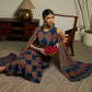 Women Ethnic Motifs Printed Regular Pure Cotton Kurta with Trousers & With Dupatta