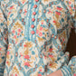 Women Floral Printed Regular Pure Cotton Kurta with Trousers & With Dupatta