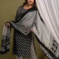 Women Pure Cotton Kurta Pant Dupatta Set