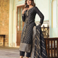 Ethnic Motifs Woven Design Straight Kurta & Trousers With Dupatta