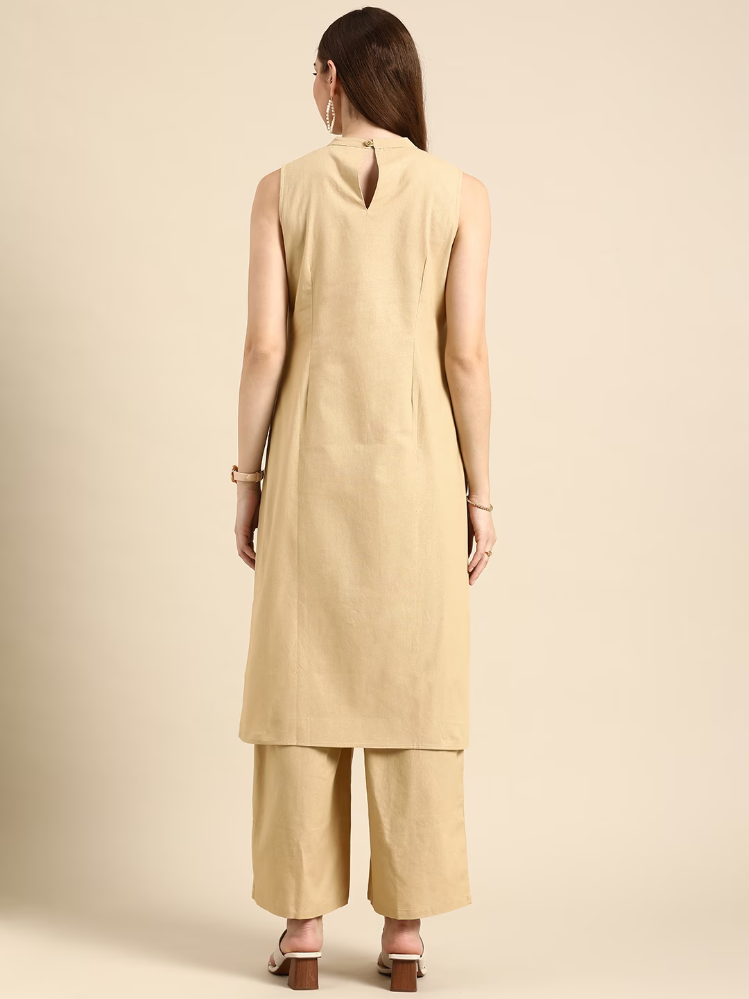 Women Regular Pure Cotton Kurta with Palazzos