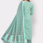 Women Green Pure Cotton Kurta Trouser Dupatta Set