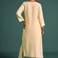 Abstract Printed Straight Kurta With Trousers