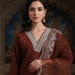 Women Silk Blend Kurta Pant Dupatta Set