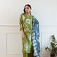 Women's Cotton Kurta Pant Dupatta Set