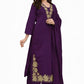 Women Solid Embroidery Kurta and pant set With Dupatta - Amy's Cart