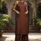 Women Regular Thread Work Kurta with Palazzos