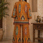 Pastels Printed Tunic with Palazzos