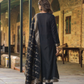 Ethnic Motifs Woven Design Straight Kurta & Trousers With Dupatta