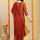 Women Cotton Rayon Kurta Pant Dupatta Set