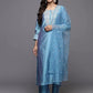 Embroidered Kurta, Trouser/Pant & Dupatta Set