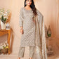 Women Cotton Blend Kurta Pant Dupatta Set