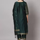 Women Cotton Silk Kurta Pant Dupatta Set