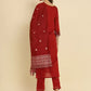 Women Cotton Silk Kurta Pant Dupatta Set