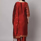 Women Cotton Silk Kurta Pant Dupatta Set