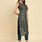 Women Cotton Silk Kurta Pant Dupatta Set