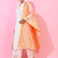 Women Cream Coloured Ethnic Motifs Kurti with Palazzos & With Dupatta