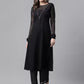 Women Crepe Kurta Palazzo Set