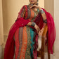 Women Ethnic Motifs Embroidered Thread Work Kurta with Palazzos & With Dupatta
