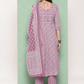 Women Ethnic Motifs Printed Empire Gotta Patti Kurta with Trousers & With Dupatta