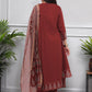 Women Cotton Blend Kurta Palazzo Set