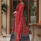 Women Ethnic Motifs Printed Regular Kurta with Trousers & With Dupatta