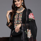 Women Floral Embroidered Regular Kurta with Trousers & Dupatta