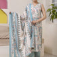 Women Floral Printed Regular Kurta with Trousers & With Dupatta