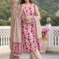 Women Floral Printed Regular Pure Cotton Kurta with Palazzos & With Dupatta