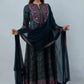 Women Gown and Dupatta Set Viscose Rayon