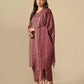 Women Khadi Cotton Kurta Pant Dupatta Set